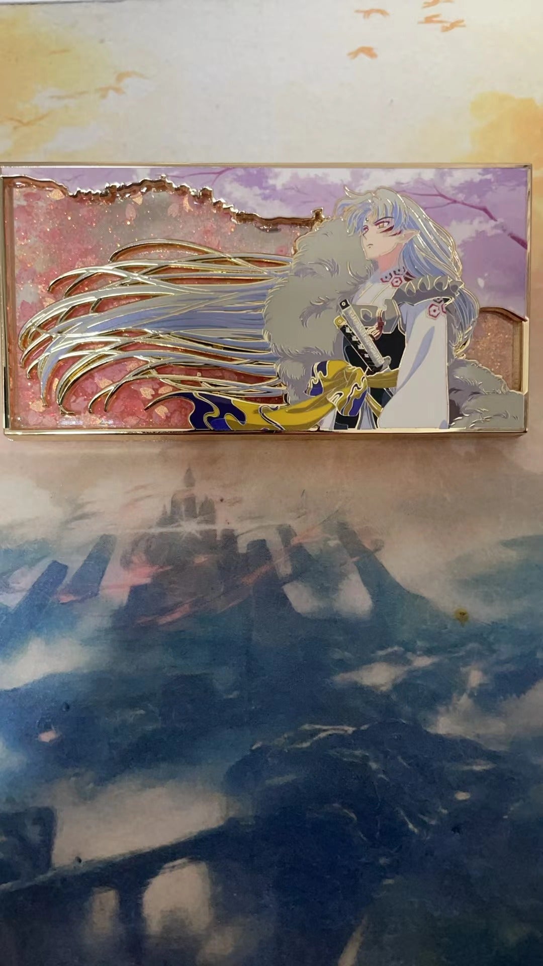 Inuyasha the sakura quicksand sesshomaru  Enamel Pin