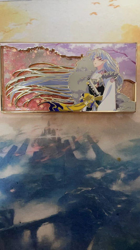 Inuyasha the sakura quicksand sesshomaru  Enamel Pin