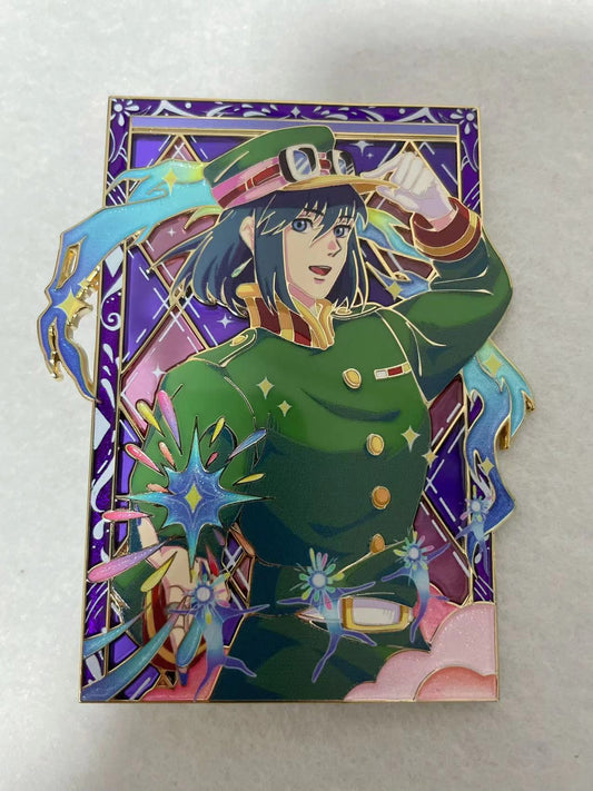 Ghibli Howl’s Moving Castle Hard Enamel Pins