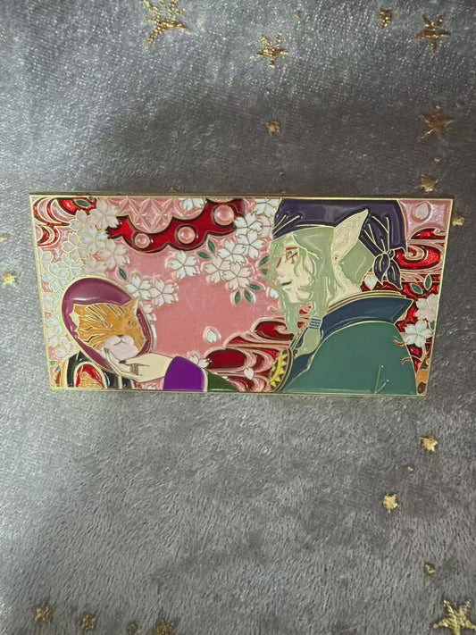 limited edition Mononoke Medicine Seller Hard Enamel Pin