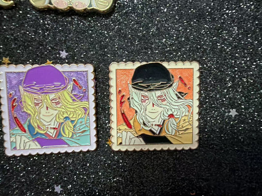 limited edition Mononoke Medicine Seller soft  Enamel Pins(2pcs)