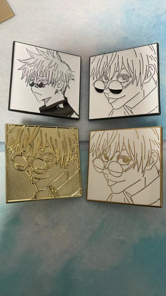 Jujutsu Kaisen Hard Enamel Pins – Limited Anime Collectible Metal pins