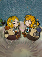 Brand New-Legend of Zelda hard enamel Pins(2pcs)– Limited Edition Collector's Item