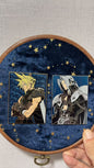Final Fantasy VII Sephiroth & Cloud hard  Enamel Pins(2pcs)