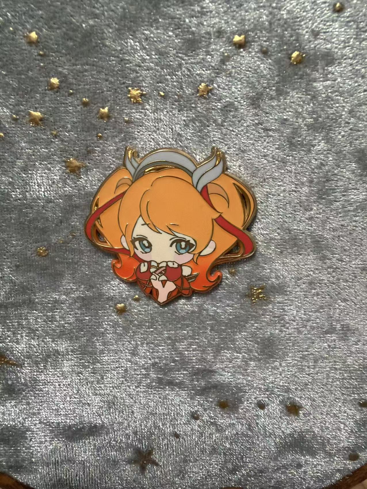overwatch hard enamel pin