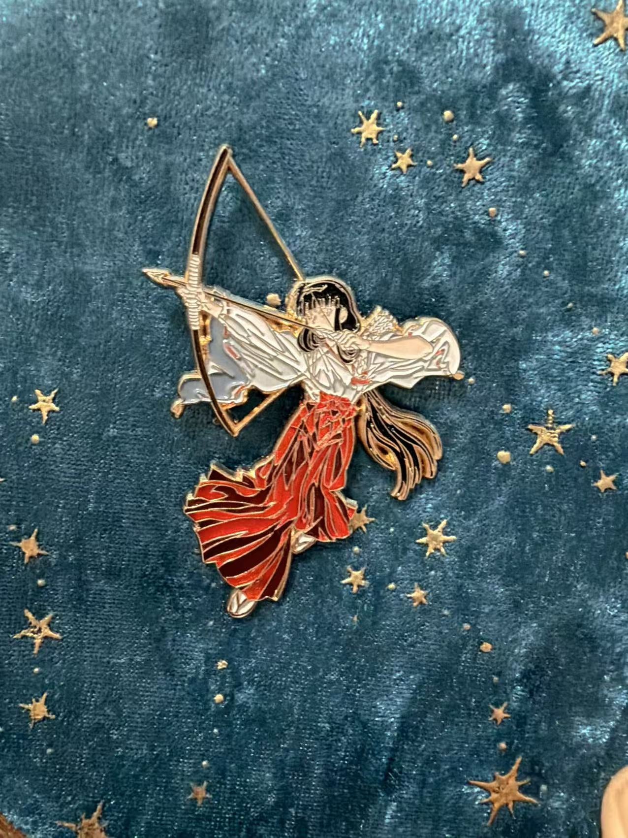Inuyasha  Kikyo Enamel Pin – Rare Limited Edition for Collectors