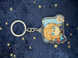 Zelda and link Acrylic Keychain