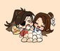 Hualian – I'm Stuffed! hard enamel pins-(Original TGCF)Pre-order