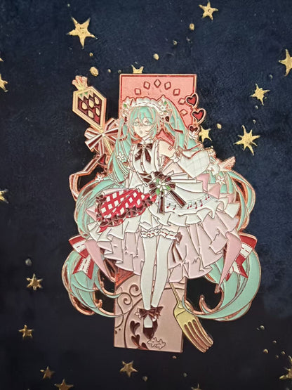 Hatsune Miku soft enamel Pin | Vocaloid Anime Collectible Pin