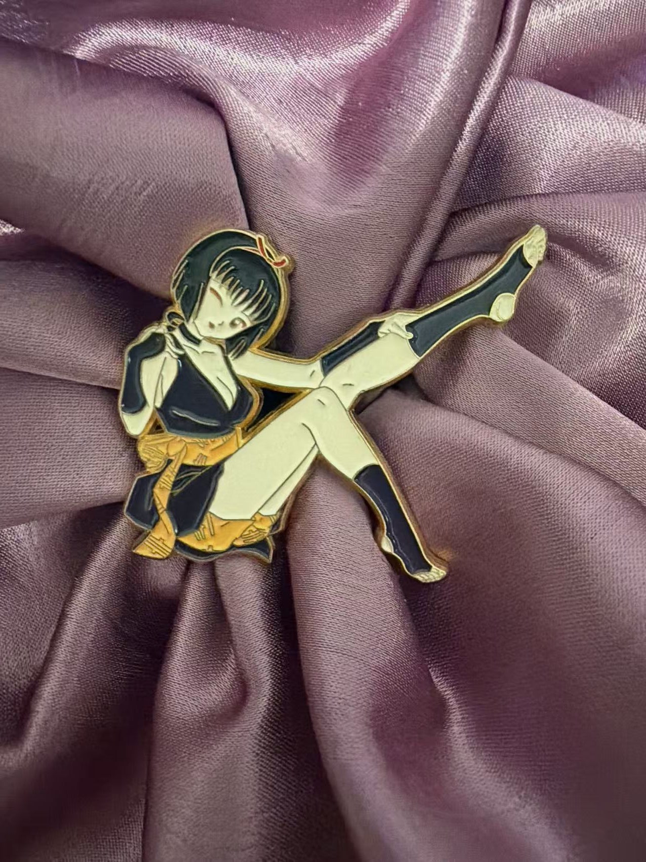 Inuyasha Yura of the Hair  enamel Pins – Rare Limited Edition for Collectors