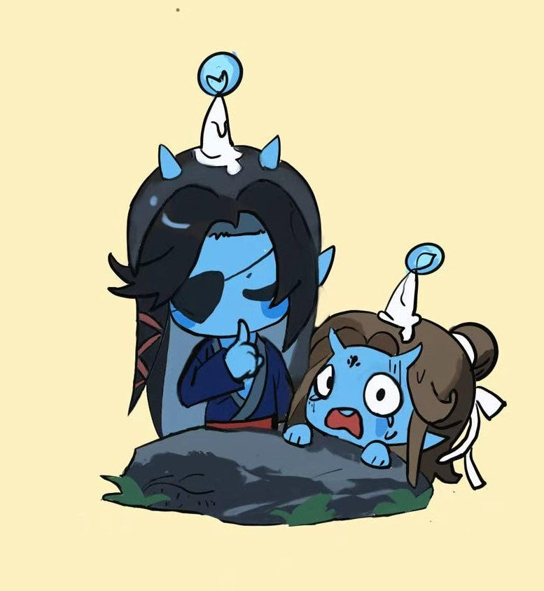 Hualian – Shhh… Gege! hard enamel pins-(Original TGCF) Pre-order