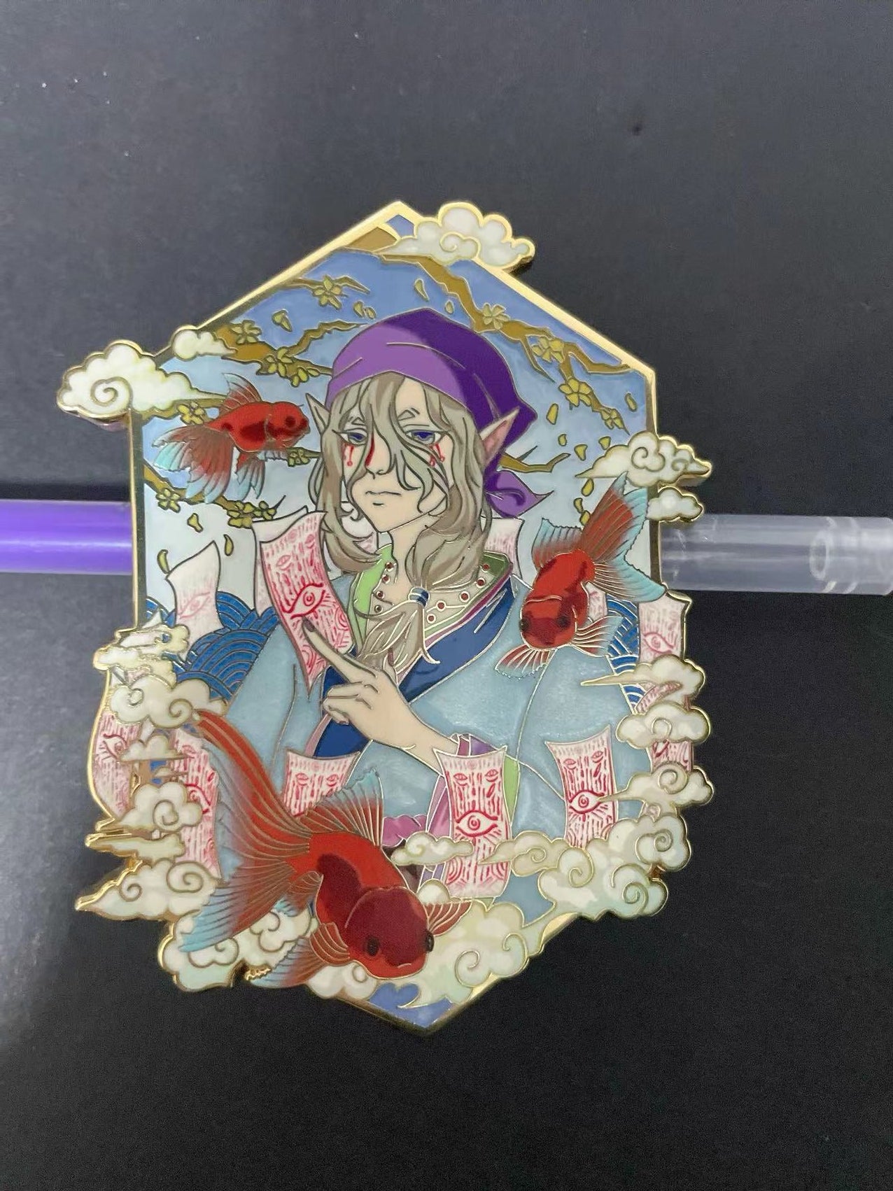 Mononoke Medicine Seller Hard Enamel Pin