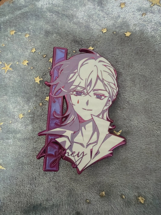 Genshin impact hard enamel pin