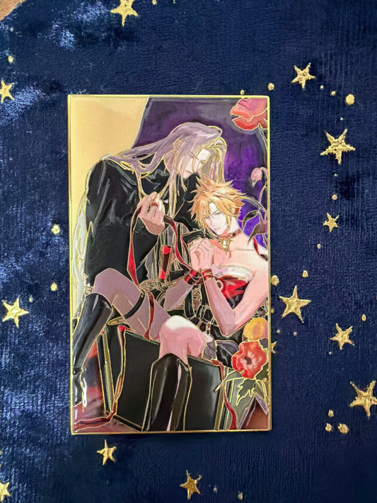 Final Fantasy VII Cloud and Sephiroth  Pins| Limited Edition Collectible
