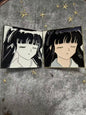 Inuyasha kikyo  enamel Pins(2pcs) – Rare Limited Edition for Collectors