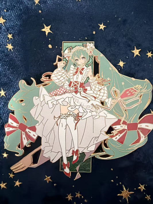 Hatsune Miku Enamel Pin | Vocaloid Anime Collectible Pin