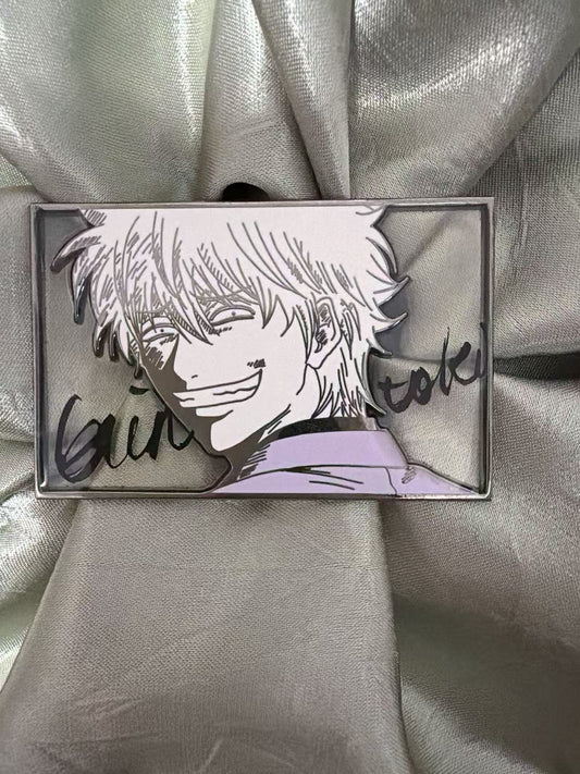 Gintama Enamel Pin | Limited Edition Anime Pins – Gintoki, Kagura, Hijikata