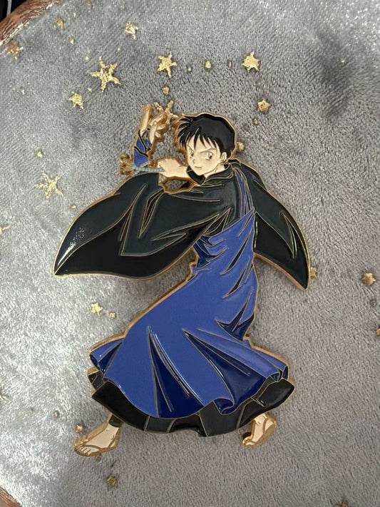 （reserved）Miroku Hard Enamel Pin – Inuyasha Anime Limited Edition Collectible