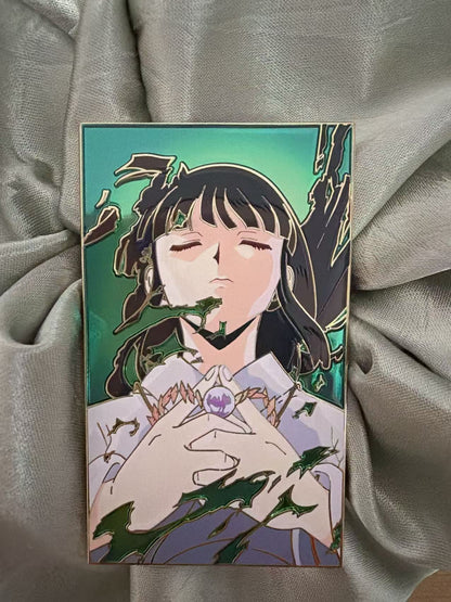 Inuyasha and kikyo hard  enamel Pins – Rare Limited Edition for Collectors