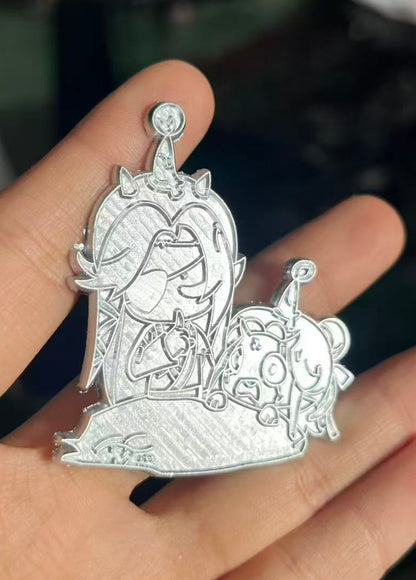 Hualian – Shhh… Gege! hard enamel pins-(Original TGCF) Pre-order