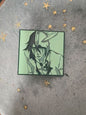 bleach soft enamel pin(green)