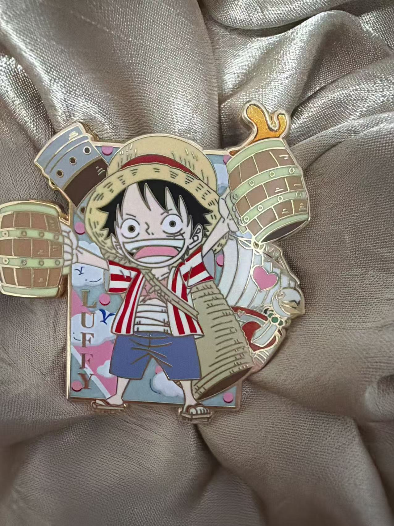 One Piece hard enamel Pin