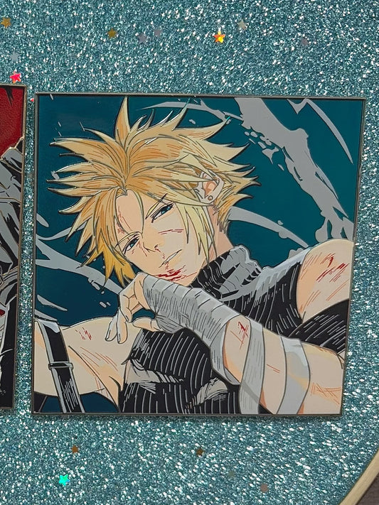 (reserved )Final Fantasy VII  Cloud hard  Enamel Pin