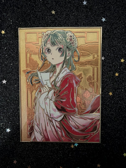 The Apothecary Diaries hard enamel Pin – Maomao Anime Pin | Limited Edition Collectible