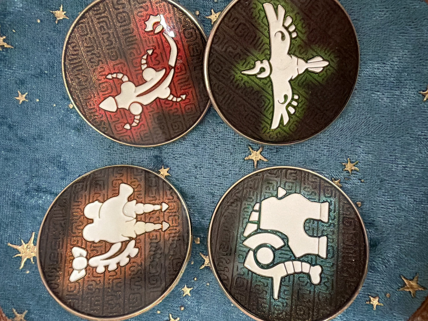 The Legend of Zelda: Four Champions Pin Set（4pcs）