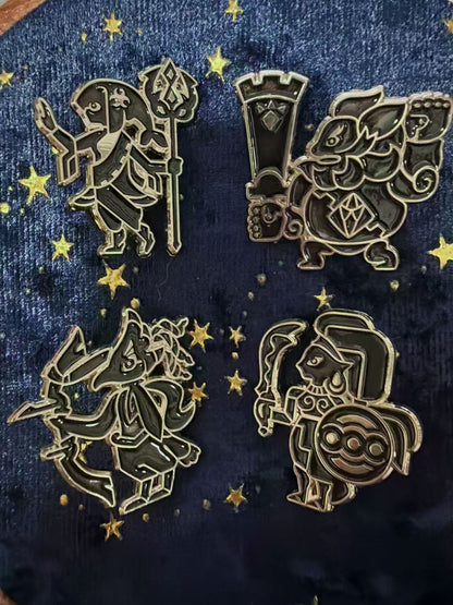 The Legend of Zelda: Four Champions Pins（4pcs）