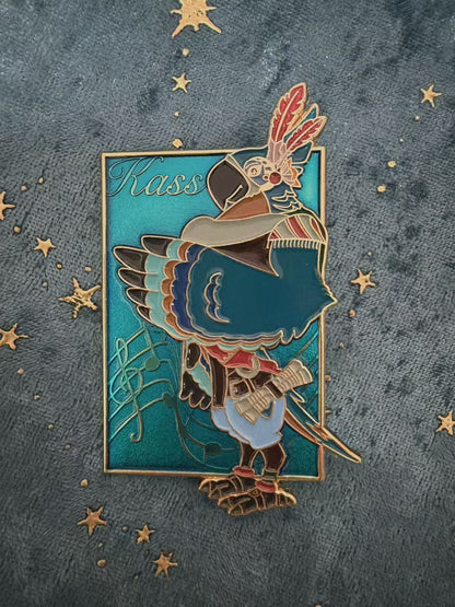 The Legend of Zelda: Breath of the Wild Kass enamel pin