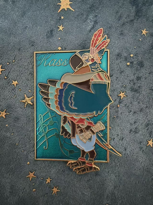 The Legend of Zelda: Breath of the Wild Kass enamel pin