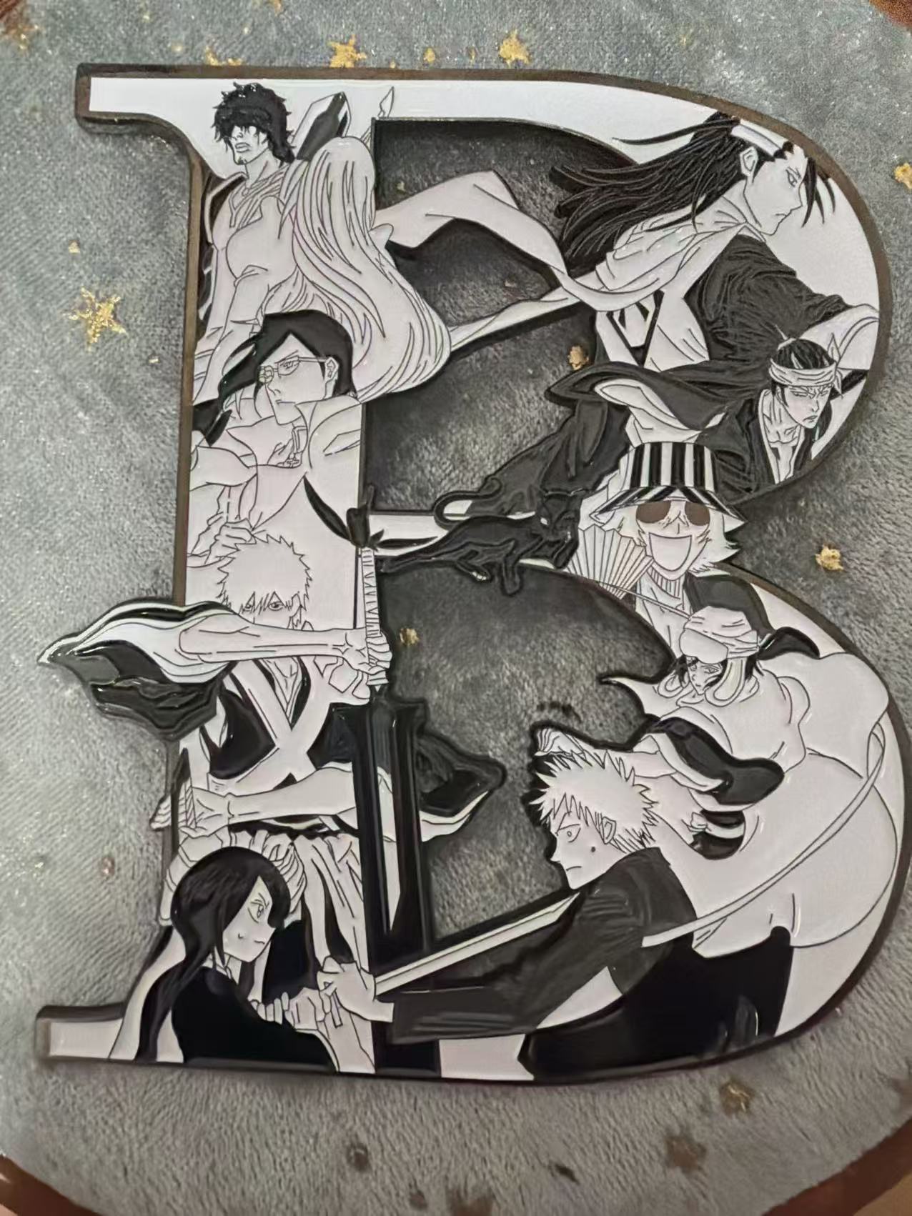 bleach soft enamel pin