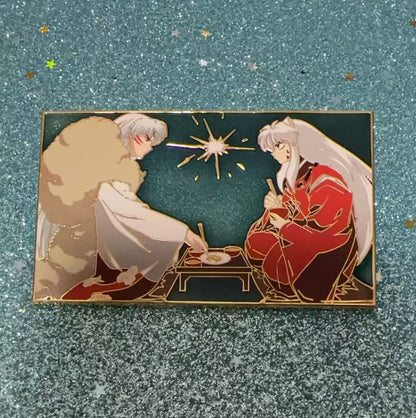 inuyasha and sesshomaru  Enamel Pin – Rare Limited Edition inuyasha for Collectors