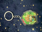Zelda and link Acrylic Keychain