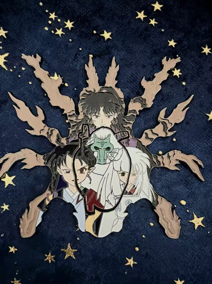 Naraku   Enamel Pins(2pcs) | Inuyasha Anime Pin | Retired design