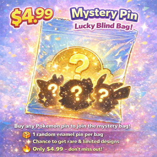 Pokemon  hard enamel Pin-lucky mystery bag