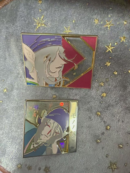 limited edition Mononoke Medicine Seller Hard Enamel Pins(2pcs)