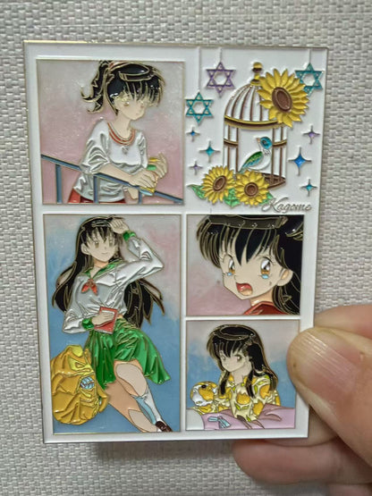 Inuyasha kagome Enamel Pins– Rare Limited Edition for Collectors