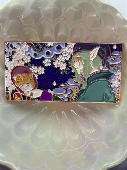 Mononoke Medicine Seller Hard Enamel Pin