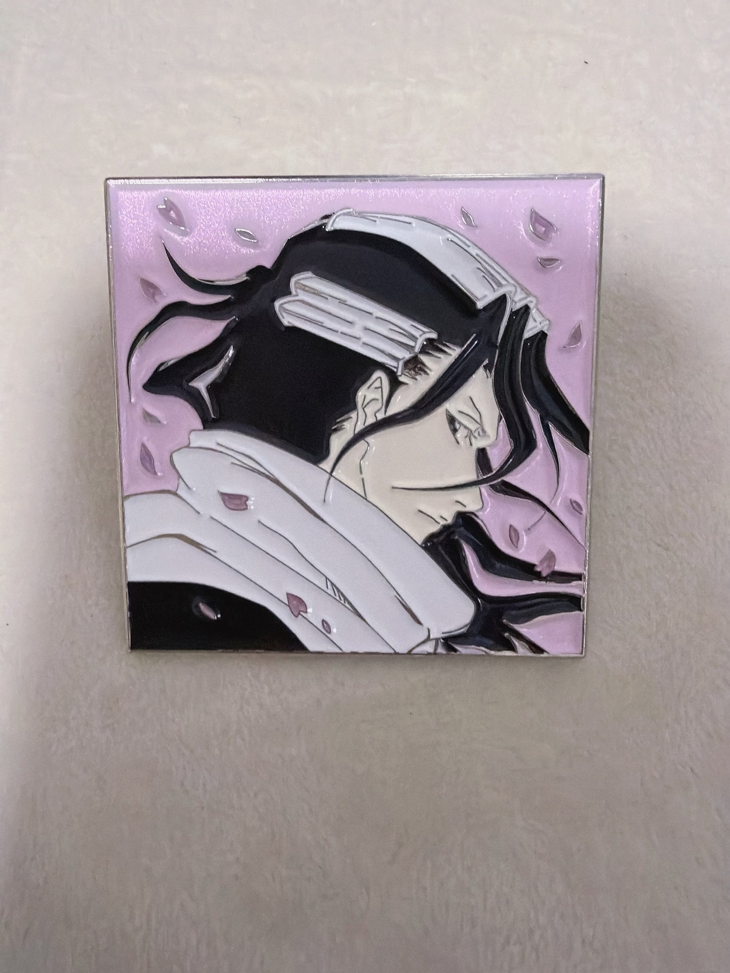 bleach soft enamel pin