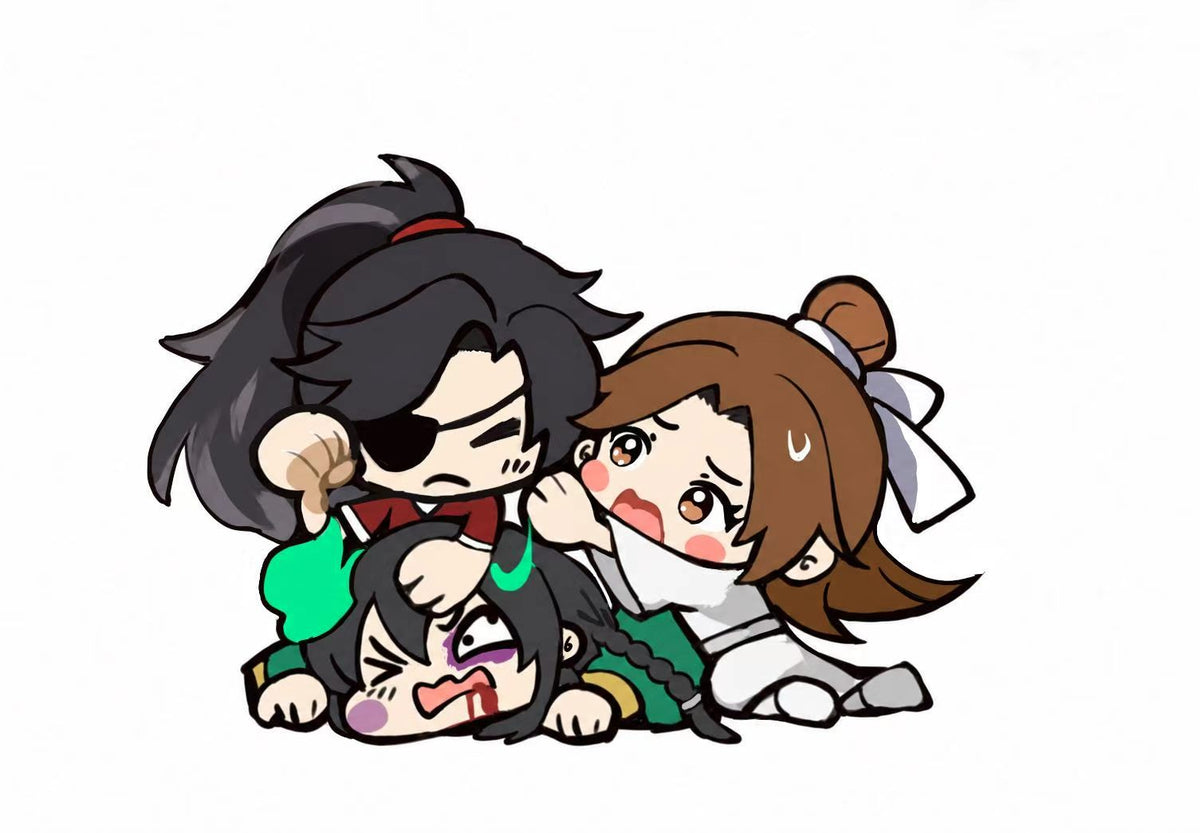 Hualian – TGCF Qi Rong's Bad Day hard enamel pins Pre-order（original）