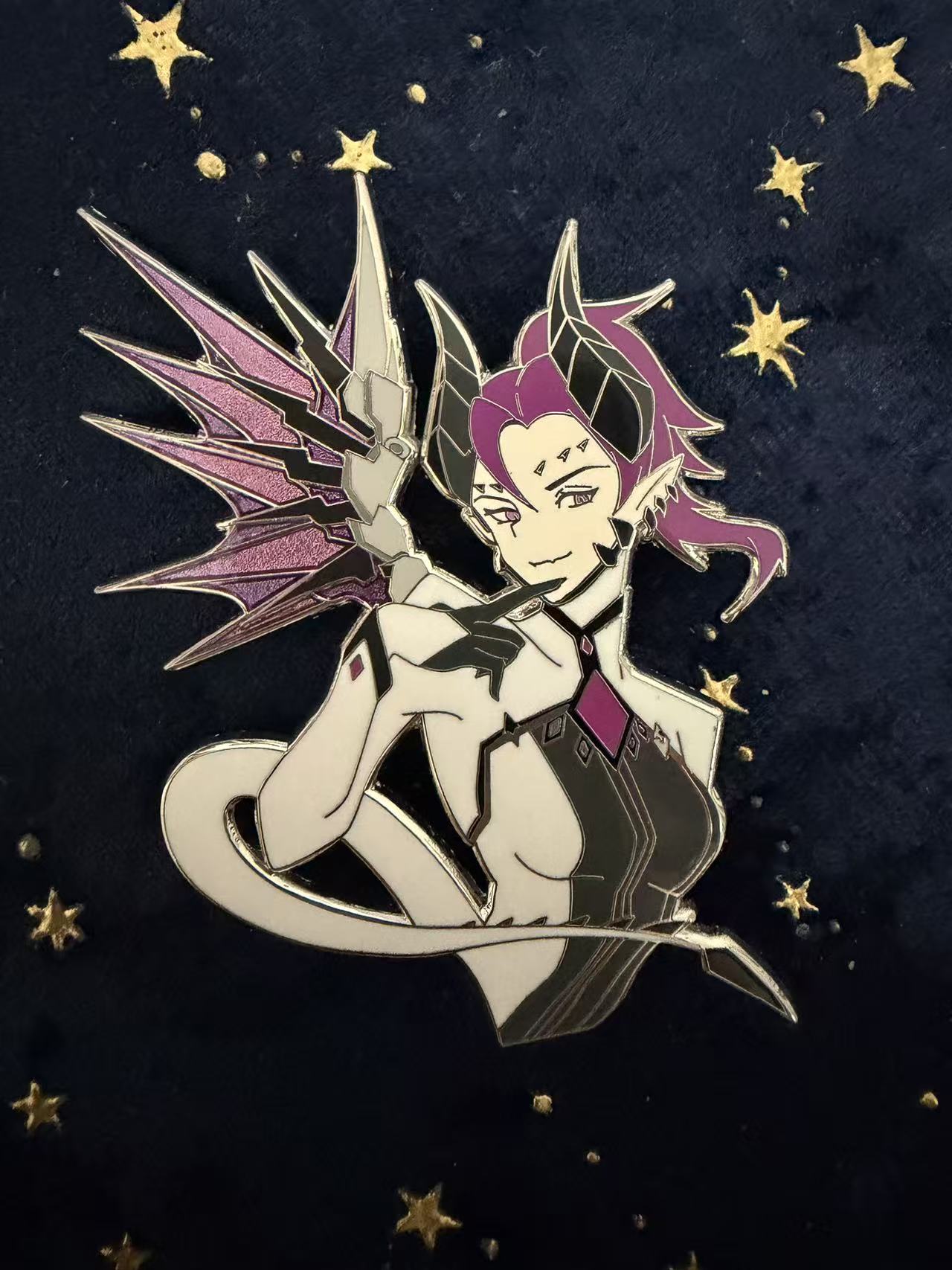 overwatch hard enamel pin