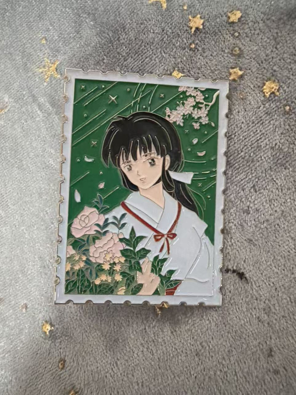 Inuyasha and kikyo  Enamel Pin – Rare Limited Edition for Collector