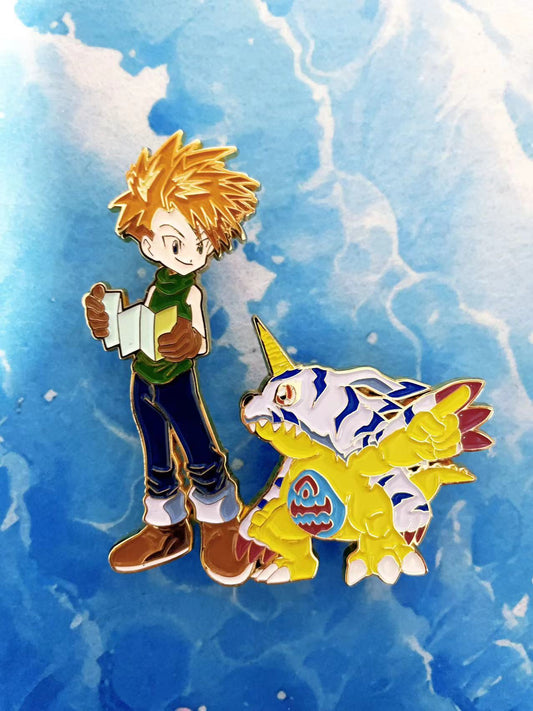 Limited Edition Digimon Pins & Collectibles | Anime Enamel Accessories for Fans