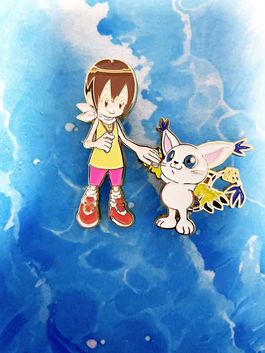 Limited Edition Digimon Pins & Collectibles | Anime Enamel Accessories for Fans