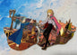 studio Ghibli Howl’s Moving Castle Hard Enamel Pins(2pcs) – Collectible Studio Ghibli