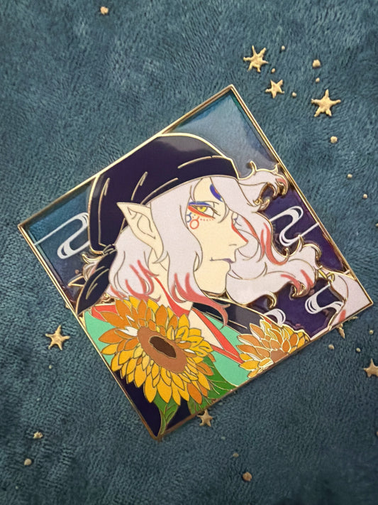 limited edition Mononoke Medicine Seller hard enamel Pin