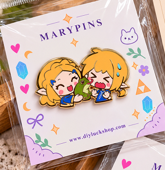 The Legend of Zelda BOTW Pin: Froggy Surprise!（original）