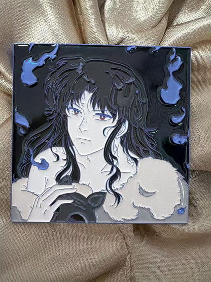 Naraku and kikyo  soft  enamel Pin | Inuyasha Anime Pin